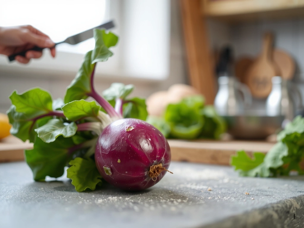 Saisonale Kohlrabi
